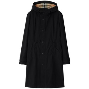 버버리 버튼 업 재활용 나일론 파카, 블랙계열, Mid standard S(KR 55)