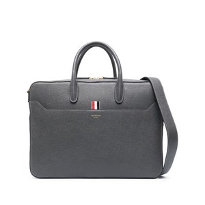 톰 브라운 페블 그레인 가죽 브리프 케이스