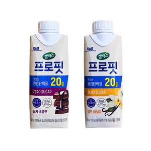 셀렉스 프로핏 250ml 12팩(모카초콜릿 6팩+밀크바닐라 6팩), 250ml, 12개