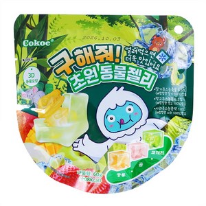 구해줘 초원동물 젤리, 60g, 10개