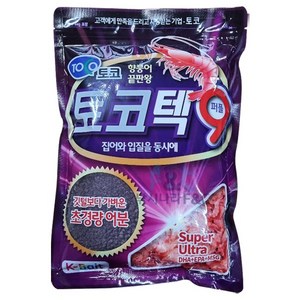 토코 토코텍9 토코떡밥 어분 향붕어떡밥, 1개, 400g