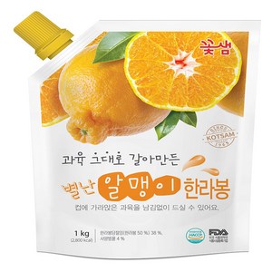 꽃샘 별난 알맹이 한라봉 1kg, 1개