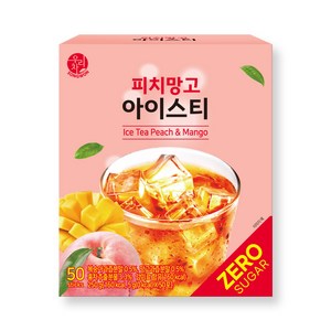 우리차 피치망고 아이스티