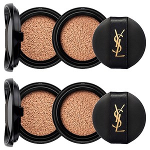 입생로랑 르 쿠션 엉크르 드 뽀 쿠튀르 쿠션 파운데이션 리필 14g, B20, 4개