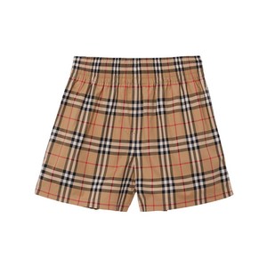 버버리 버버리 빈티지 체크 사이드 스트라이프 쇼츠