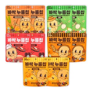 크런치누 바싹 누룽칩 믹스, 35g, 10개