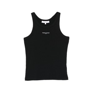 메종키츠네 로고 탱크 탑, 블랙계열, XS(KR 44)