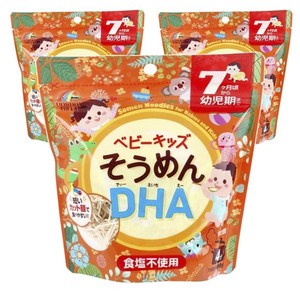 유니마트 키즈 소면 DHA, 100g, 3개