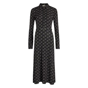 토리 버치 페이즐리 벨트 셔츠 미디 드레스, 블루계열+베이지계열, Standard M(KR L)