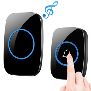 무선 초인종 세트 방수 고급형 도어벨 현관종 현관도어벨 출입문벨 총인종