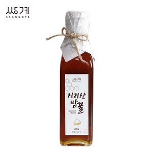 쌍계명차 지리산 밤꿀 400g (국내산 자연꿀), 1개