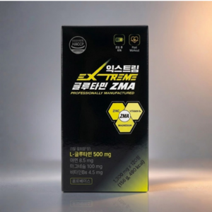 익스트림 L-글루타민 ZMA 1300mg, 120정, 1개