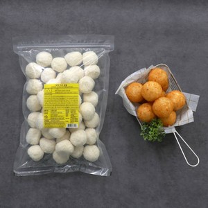 [당일출고] 벨리푸드 모짜렐라 치즈볼 냉동생지 40개입 (1200g), 1200g, 1개