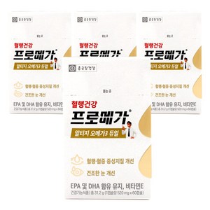 종근당건강 프로메가 알티지 오메가3 듀얼, 60정, 4개