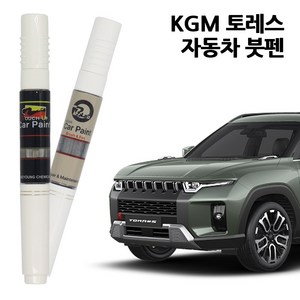 쌍용 KG 토레스 EVX 카페인트 자동차 붓펜 WAA ADA ADE GAO RAV BAS LAK, ADA-플래티넘그레이, 1개