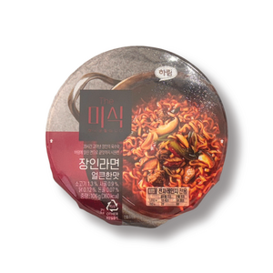 더미식 장인라면 얼큰한맛 컵 106g, 12개