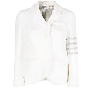 톰 브라운 4 바 트위드 재킷