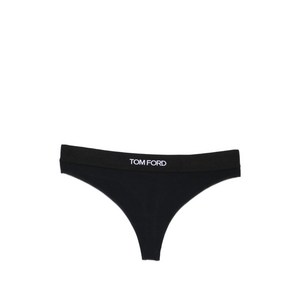 톰포드 로고 디테일 텅 팬티, 블랙계열, Standard XXS