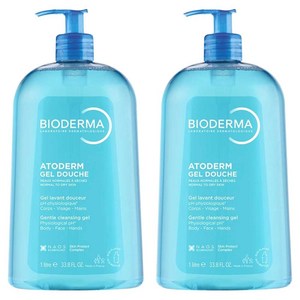 바이오더마 아토덤 젤 두쉬 울트라 젠틀 샤워, 1L, 2개