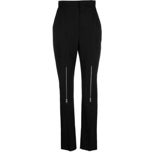 알렉산더맥퀸 지퍼 장식 울 팬츠, 블랙계열, Italy 40(KR 55)
