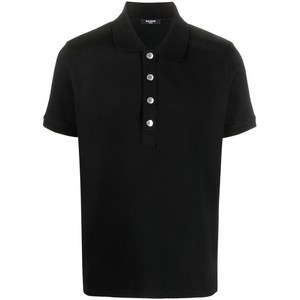 발망 버튼 업 폴로 셔츠, 블랙계열, Standard XXL(KR 120)