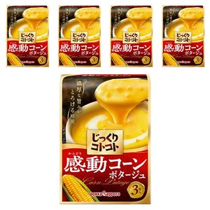 포카삿포로 짓쿠리 코토코토 감동 콘 폰타주 3개입, 64.8g, 5개