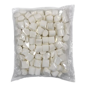 화이트 빅 마시멜로우 두쫀쿠 바베큐용 재료, 1kg, 1개