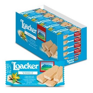 로아커 웨하스 바닐라, 30g, 25개
