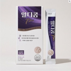 [공식] 숙취해소제 알디콤Plus 액상 스틱형 5포입, 105ml, 1개