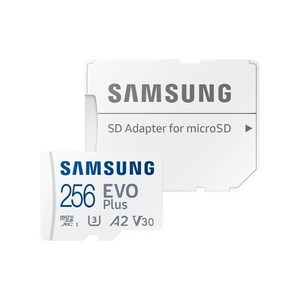 삼성전자 공식인증 정품 마이크로SD카드 EVO PLUS MB-MC256SA/KR, 256GB, 1개