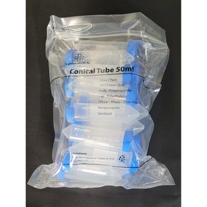 코니칼 튜브 Conical Tube, 25개, 코니칼튜브 Conical Tube 50ml