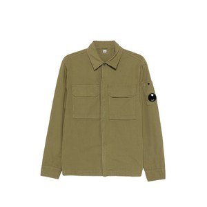 C.P.컴퍼니 패치 포켓 셔츠 재킷, 그린계열, Standard XL