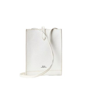 폴로랄프로렌 레더 스냅 크로스 백