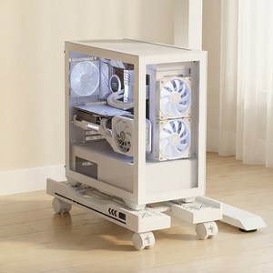 ROYAI ONE 조절형 이동식 컴퓨터 본체 받침대 데스크탑 받침대 PC받침대