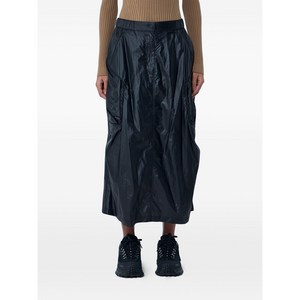 몽클레르 주름 이펙트 카고 스커트, 블랙계열, Italy 40(KR 44)