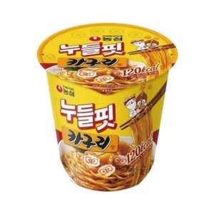 농심 누들핏카구리맛 40.5g, 8개