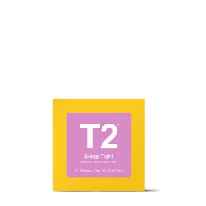 T2 슬립타이트 티백 박스 (허브차), 25개입, 1개, 1.48g