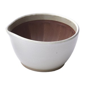 nichinichi 모토시게 절구 화이트 매트, 1350ml, 1개
