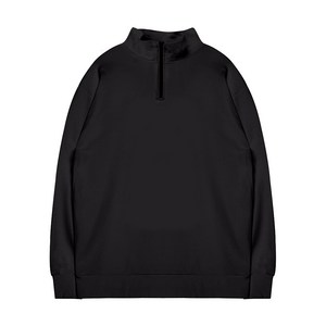 티짱 TWM_049 기모맨투맨 남여공용 빅사이즈 겨울 반집업 티셔츠