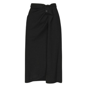 발렌시아가 매듭 디테일 맥시 스커트, 블랙계열, France 36(KR 55)