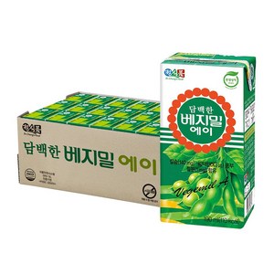 베지밀 에이 담백한 두유, 190ml, 48개