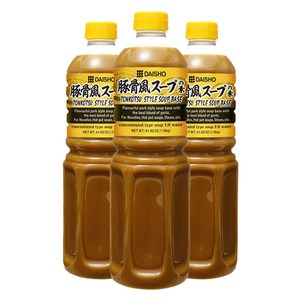 다이쇼 돈코츠풍 스프 베이스, 1.18kg, 3개
