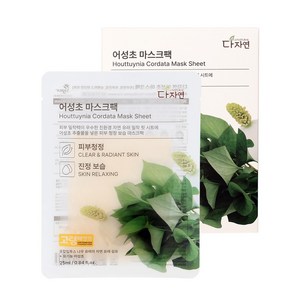 다자연 어성초 마스크팩, 13개입, 1개