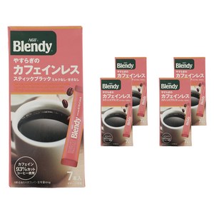 블랜디 평온한 카페인리스 인스턴트 커피, 2g, 7개입, 5개