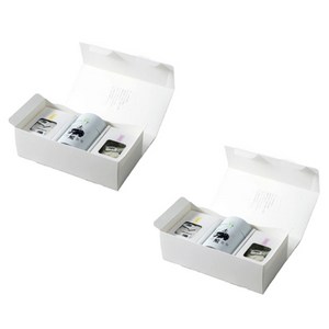 츠치쿠마 차 캔과 리필 세트, 라벤더녹차 + 박하..., 2개