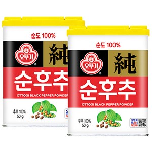 오뚜기 순후추, 50g, 2개