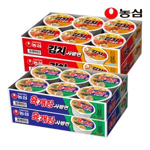 농심 컵라면 육개장사발면12개+김치사발면12개, 상세페이지 참조, 상세페이지 참조, 상세페이지 참조