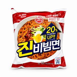 오뚜기 진비빔면 156g, 24개