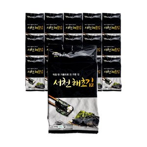 [서천해초김] (본사직영)다사 식탁김 : 12g 15개