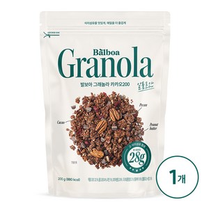 발보아 라이트 그래놀라 카카오, 200g, 1개
